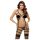 ZADO - skórzany harness body - czarny - L/XL
