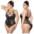 JSY 063 - czarne body (XL-2XL)