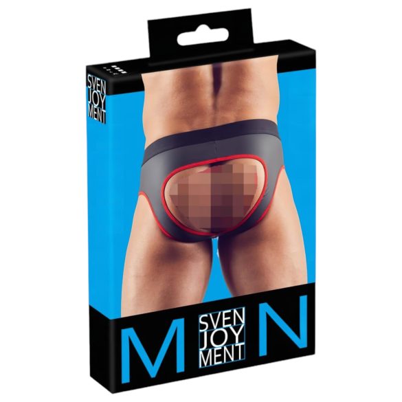 Svenjoyment - otwarte jockstrapy (czarne) - L