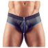Svenjoyment - otwarte jockstrapy (czarno-niebieskie)