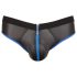 Svenjoyment - otwarte jockstrapy (czarno-niebieskie)
