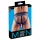 Svenjoyment - jockstrap męski z otwartym krokiem - czarno-niebieski - XL