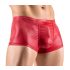Svenjoyment - lśniące bokserki push-up (czerwone) - M
