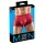 Svenjoyment - bokserki push-up - błyszczące - czerwone - 2XL