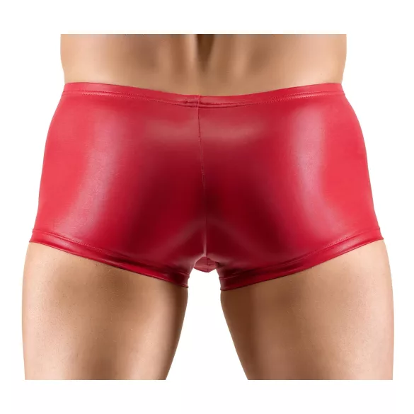 Svenjoyment - bokserki push-up - błyszczące - czerwone - 2XL