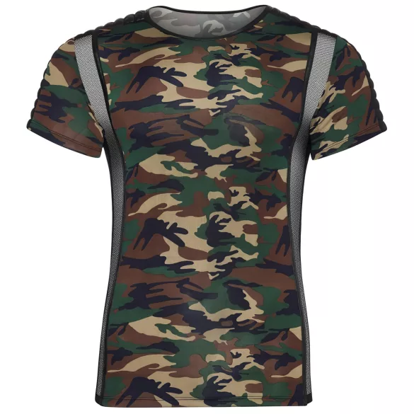 NEK - męska koszulka moro (zielono-brązowa) - 2XL