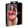 Cottelli Plus Size - komplet bielizny - miękka koronka - czerwony
