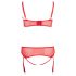 / Cottelli Plus Size - Zestaw Modnej Bielizny (czerwony)
