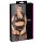 Cottelli Plus Size - lśniący zestaw koronkowy (czarny) - XL