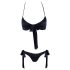 Cottelli - bikini stanik zestaw (czarny)