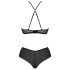 Pasja Eco Kerria - koronkowy komplet bikini (czarny)