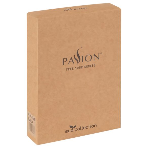 Passion Eco Kerria - koronkowy zestaw bikini (czarny) - L/XL