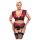 Cottelli Bondage Plus Size - koronkowy komplet bielizny (czerwony)