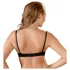 Cottelli - biustonosz typu push-up - basic - czarny - 75B