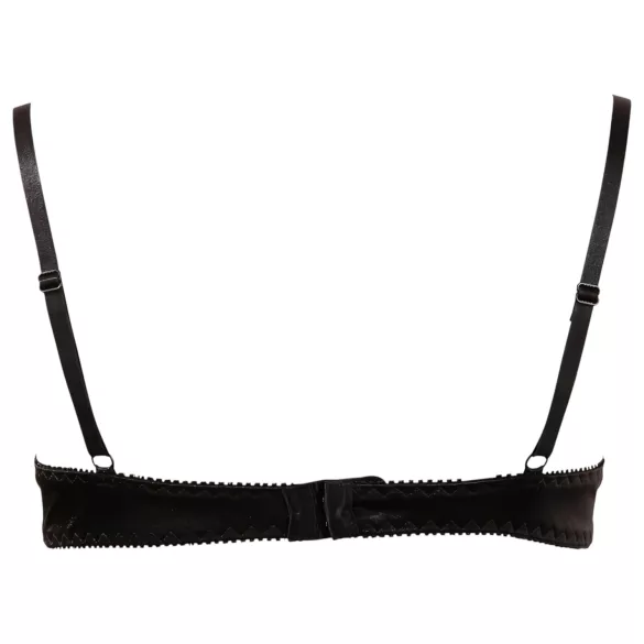 Cottelli - biustonosz typu push-up - basic - czarny - 75B