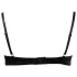 Cottelli - biustonosz typu push-up - basic - czarny - 85B