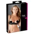 Cottelli - biustonosz typu push-up - basic - czarny - 85C