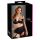 Cottelli Plus Size - biustonosz push-up (czarny)