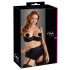 Cottelli Plus Size - biustonosz push-up (czarny)