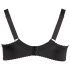 Cottelli Plus Size - biustonosz push-up (czarny)