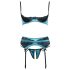 Cottelli Jade - ekskluzywny zielony zestaw push-up - 85B/L