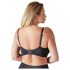 Cottelli Plus Size - usztywniany biustonosz push-up (czarny)