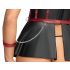 Zestaw Bondage Cottelli - połyskujący komplet z kajdankami (czarny)