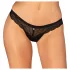 Obsessive Chemeris - stringi damskie - koronka - czarne - M/L