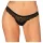 Obsessive Chemeris - stringi damskie - koronka - czarne - XL/XXL