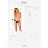 Obsessive Chemeris - stringi damskie - koronka - czarne - XL/XXL