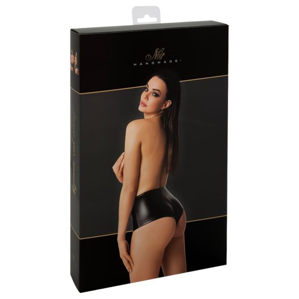 Noir - błyszczące szorty (czarne) - L