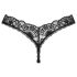 Obsessive Donna Dream - koronkowe stringi (czarne)