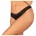 Obsessive - string otwarty - koronka - czarny - XL/XXL