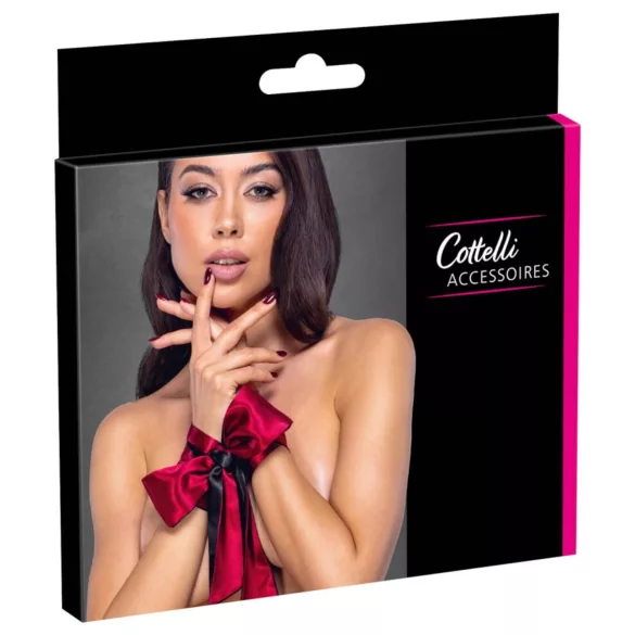 Cottelli - szalik do bondage - czerwony