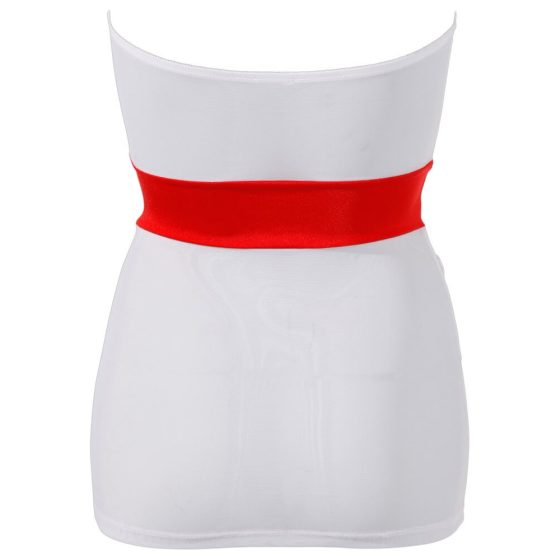 Cottelli - Sukienka pielęgniarska z szelkami - XL