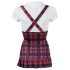 Cottelli - Strój szkolnej kokietki w kratkę - XL