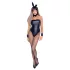 Cottelli Bunny - kostium króliczka - błyszczący, seksowny, 5 elementów