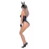 Cottelli Bunny - kostium króliczka - błyszczący, seksowny, 5 elementów