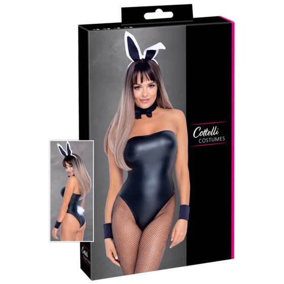 Cottelli Bunny - jasny, seksowny kostium króliczka (5 sztuk)