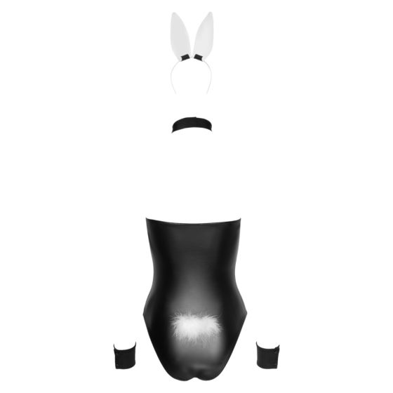 Cottelli Bunny - jasny, seksowny kostium króliczka (5 sztuk) - L
