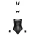 Cottelli Bunny - kostium króliczka - błyszczący, seksowny, 5 elementów - XL