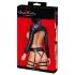 Bad Kitty - zestaw bielizny BDSM - czarny - M