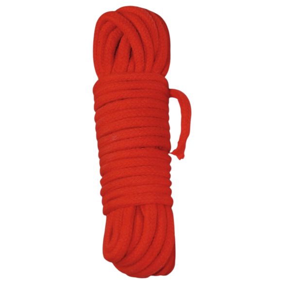 Lina do wiązania Shibari - 10m (czerwona)