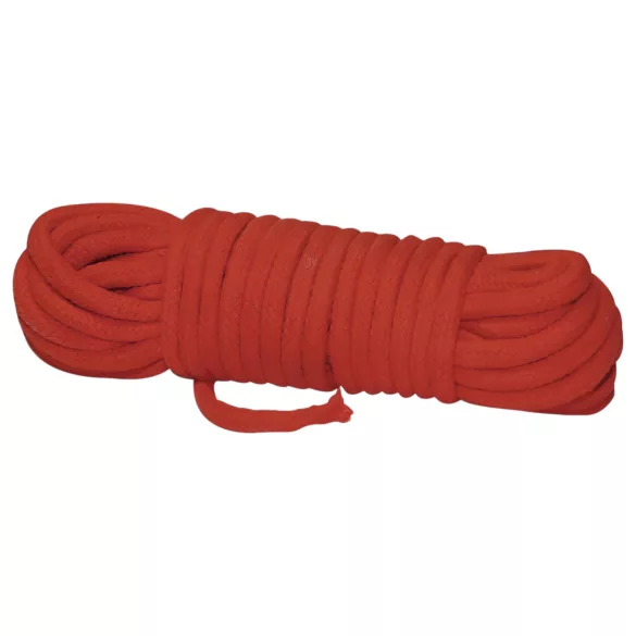 Shibari Rope - lina do bondage (10 m, czerwona)