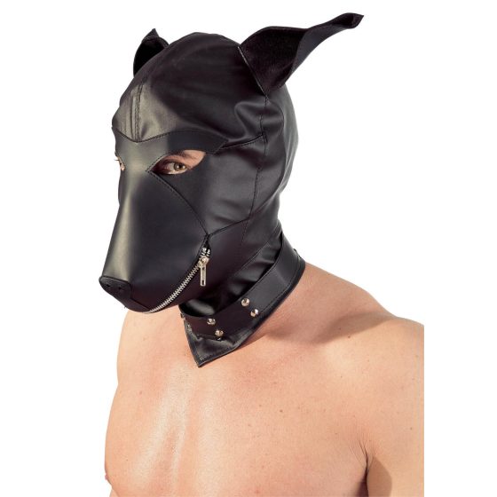 Maska dla psa - czarna (S-L)