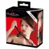 Bad Kitty - kaganiec z silikonowym dildo - silikon - czarny