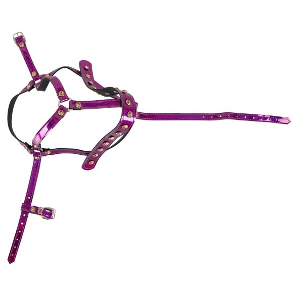 Bad Kitty - różowa opaska z cyrkoniami