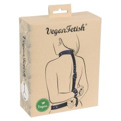 Vegan Fetish - Zestaw z rękami związanymi z tyłu (czarny)