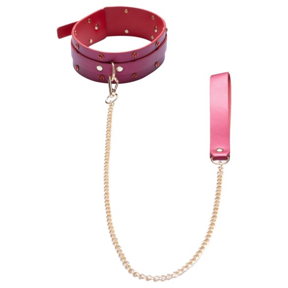 Bad Kitty - zestaw do bondage - 7 elementów - czerwony