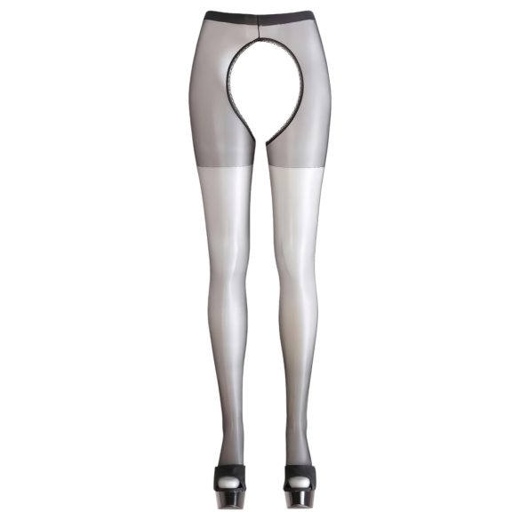 Cottelli - pończochy erotyczne - czarne - L/XL